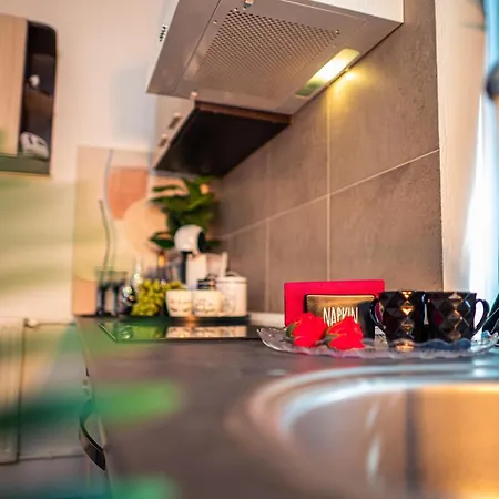 Apartment Modern Space Semineu Pat Rotund Craiova