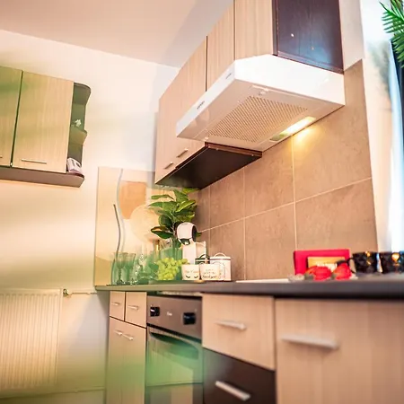 Apartment Modern Space Semineu Pat Rotund *