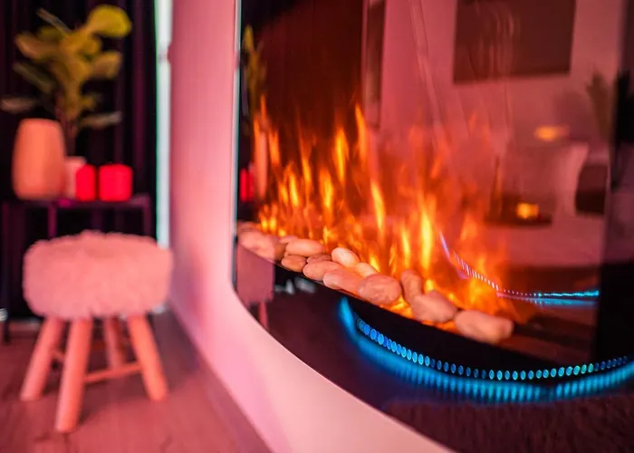 Apartament Modern Space Semineu Pat Rotund *